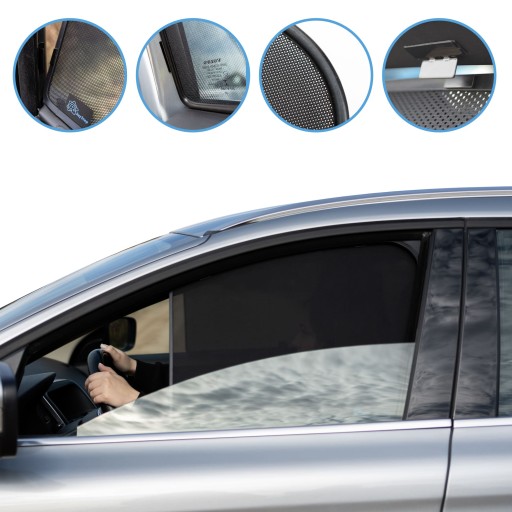 ZASŁONKI NA MAGNESACH VOLVO XC60 II 2 OD 2017-