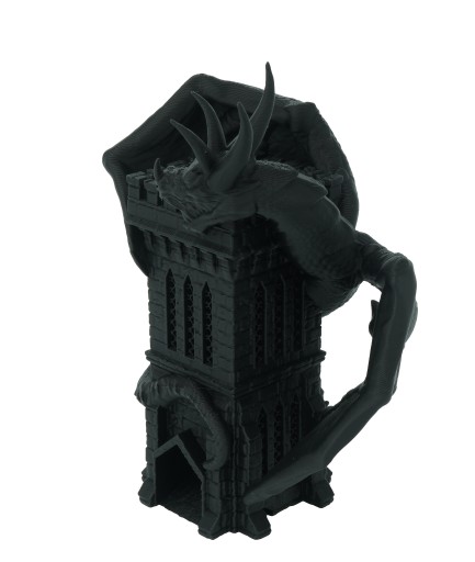 Дракон на башне - маленькая башня для игры в кости - Fates End Wyvern Tiny Towers Dice Tower