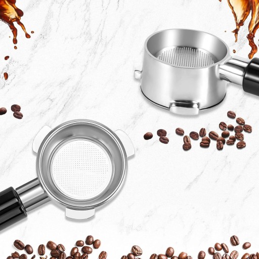 БЕЗДОННЫЙ ПОРТФИЛЬТР 54 ММ ДЛЯ БЕЗДОННОЙ КОРЗИНЫ ФИЛЬТРОВ SAGE BREVILLE SERIES