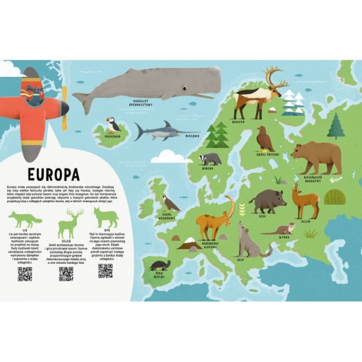 JUPI JO Mój pierwszy atlas Zwierząt dla dzieci