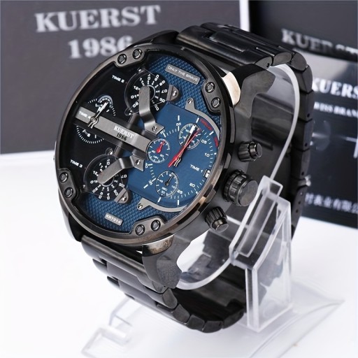 KUERST Teen Watch Мужские часы из нержавеющей стали Модные