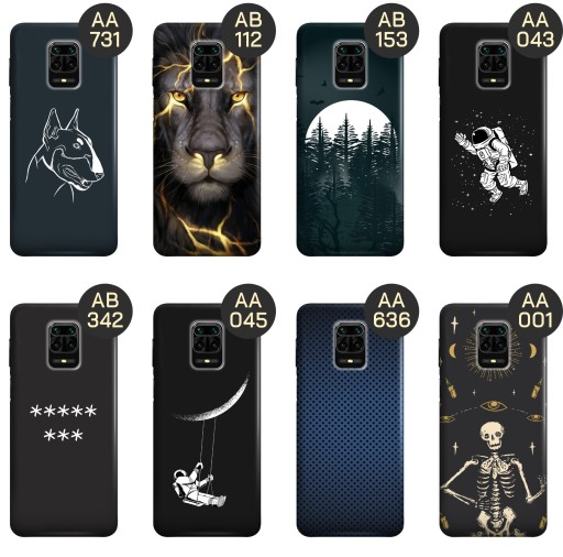 ETUI DO XIAOMI REDMI NOTE 9 PRO / 9 PRO MAX / NOTE 9S WZORY MĘSKIE FACET