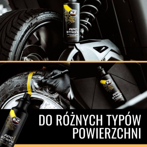 K2 APC PRO STRONG MOCNY ŚRODEK CZYSZCZĄCY ZESTAW