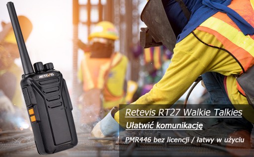 Retevis RT27 Walkie Talkie PMR446 (10 Pcs)