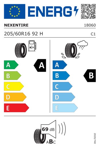 4x ЛЕТНИЕ ШИНЫ 205/60R16 Nexen N'Blue S 92H