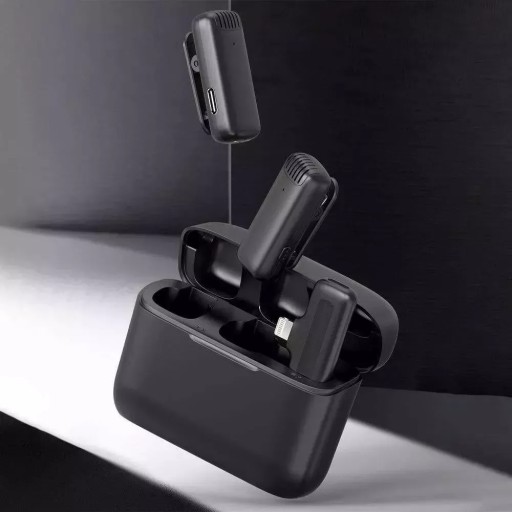 Беспроводной петличный микрофон J12 Light USB C для iPhone Android