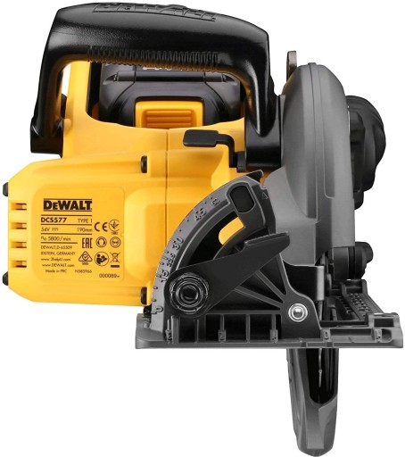 ВЫСОКОСКОРОСТНАЯ ЦИРКУЛЯРНАЯ ПИЛА DEWALT XR 54V 0*AH