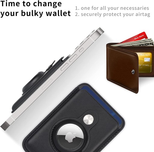 Кошелек для карт MagSafe с карманом AirTag