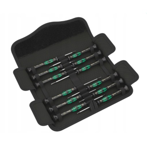 НАБОР ТОЧНЫХ ОТВЕРТОК WERA KRAFTFORM MICRO PROFESSIONAL, 12 шт.