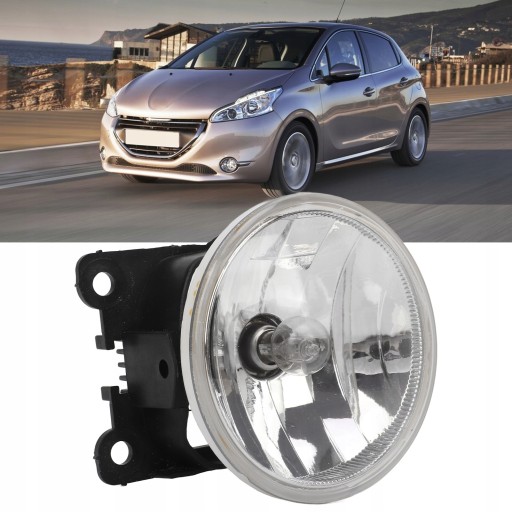 ЗАМЕНА БАМПЕРА ПРОТИВОТУМАННОЙ ФАРЫ PEUGEOT 208 2008 12V