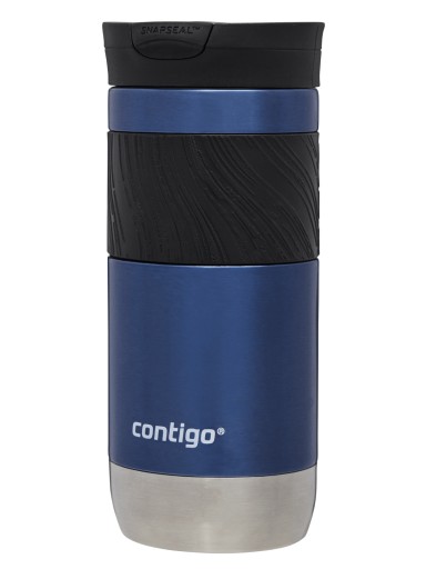 Термокружка для кофе Contigo Byron 2.0 прорезиненная 470 мл - Bluecorn