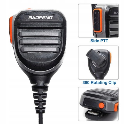 Микрофон с динамиком PTT для BaoFeng UV-5R UV5RA