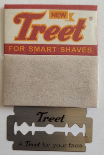 Лезвия для бритья Treet, 10 шт.