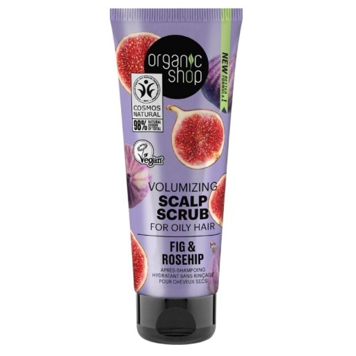 ORGANIC SHOP PEELING D/SKÓRY GŁOWY FIGA DZIKA RÓŻA