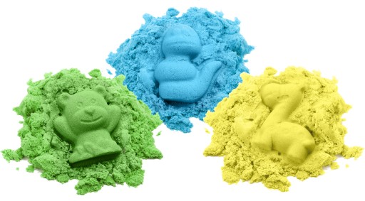 BibiMoon Kinetic Sand 3 кг НАБОР ПЕСОЧНЫХ ЯЩИКОВ ФОРМАТЫ