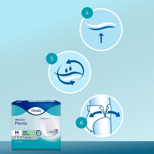 ТЕНА БРЮКИ PROSKIN SUPER M 12 шт.