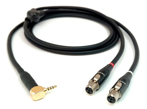 Балансный кабель AUDEZE LCD-2 ручной работы.
