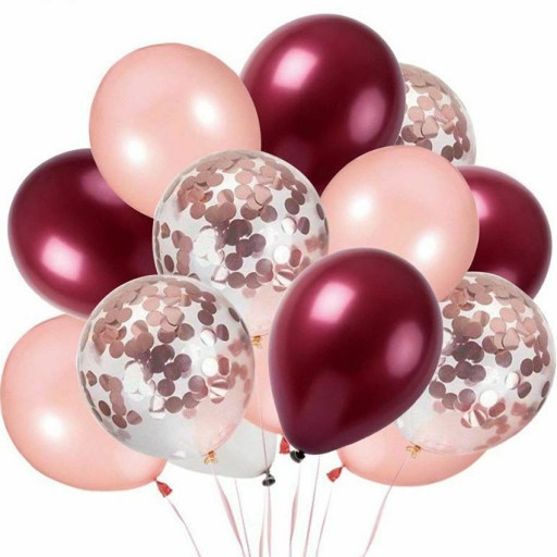 Бумажные тарелки ROSE GOLD металлик розовое золото на свадьбу, день рождения, 6 шт.
