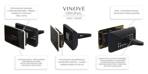 VINOVE ROME EXCELLENCE ароматизатор для автомобиля духи