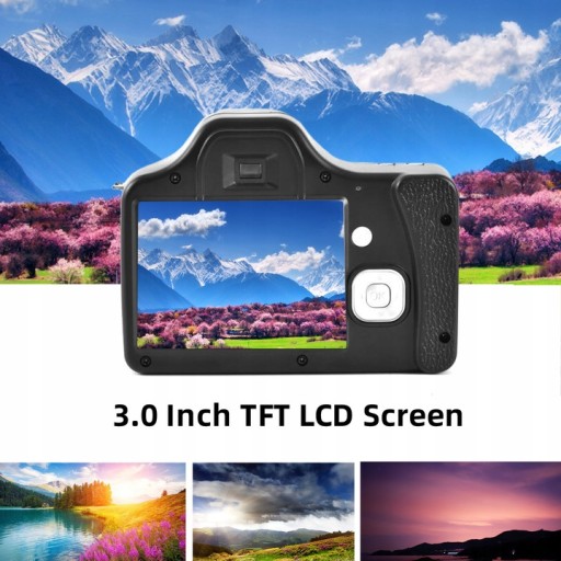 Цифровая зеркальная видеокамера 1080 FHD 3 дюйма