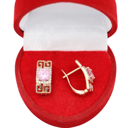 Золотые СЕРЬГИ из хирургической стали 316Л К885.