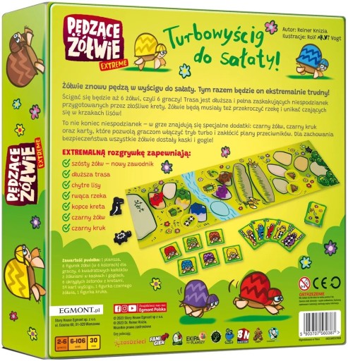 Экстремальная настольная игра EGMONT Rushing Turtles