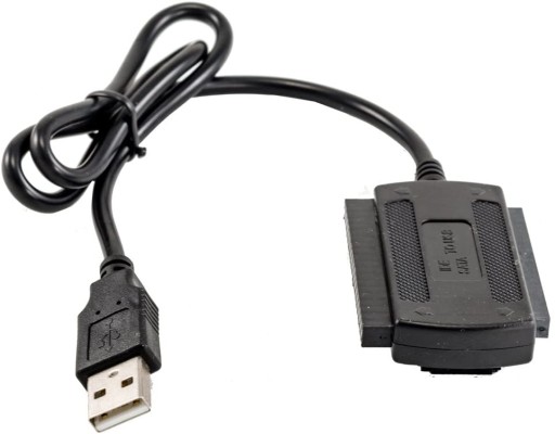 АДАПТЕР ДИСК ATA IDE 2.5 3.5 SATA USB 2.5А блок питания