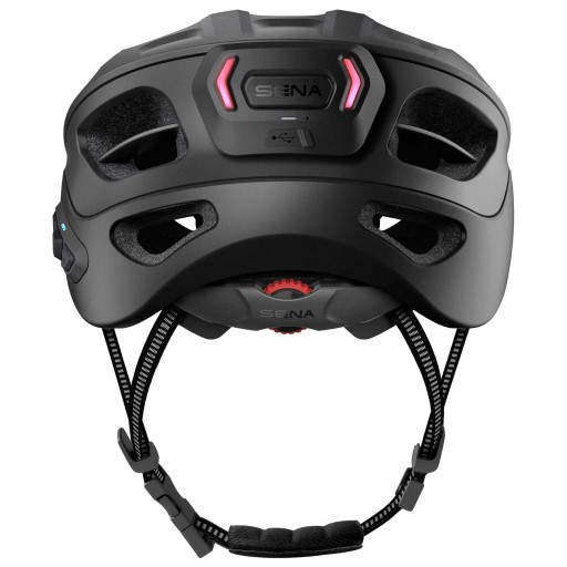 SENA KASK ROWEROWY INTERKOMEM EVO LED + DASZEKL FM