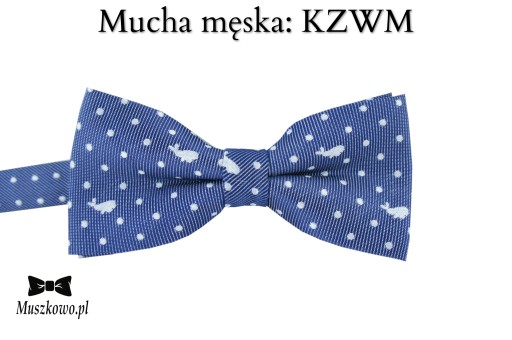 Мужской комплект из браслетов и галстука-бабочки BLUE JEANESE