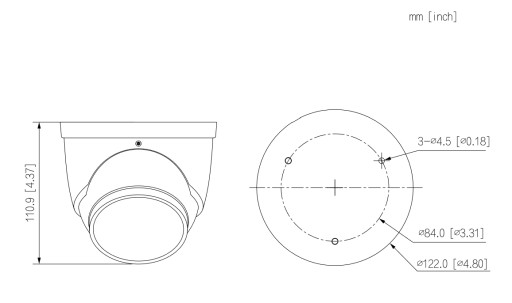 IP-КАМЕРА TIOC 2.0 DAHUA IPC-HDW3549H-AS-PV-0280B-S4