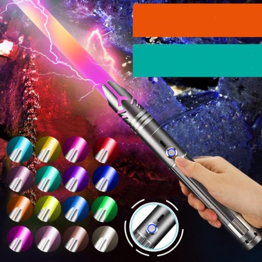 ИГРУШКА СВЕТОВАЯ САБЛЯ СО ЗВУКОМ 16 ЦВЕТОВ