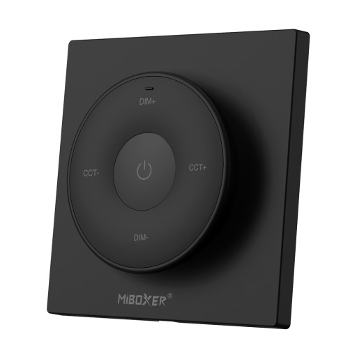 MiLight Miboxer K2B Настенный пульт моно+CCT ЧЕРНЫЙ