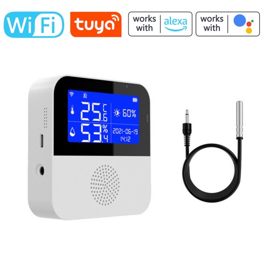 ЖК-датчики температуры и влажности Tuya Wifi
