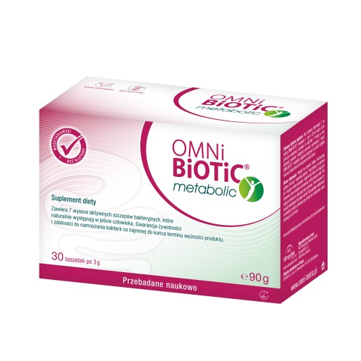 OMNi-BiOTiC metabolic - wsparcie metabolizmu, przebadany probiotyk