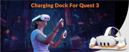 МАГНИТНАЯ ЗАРЯДНАЯ ДОК ДЛЯ META QUEST 3