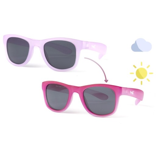 Детские солнцезащитные очки Real Shades Switch Light розово-розовые для детей 4–7 лет