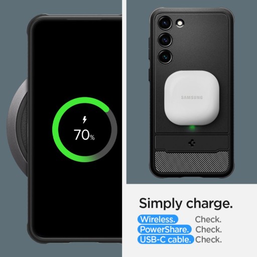ПРОЧНЫЙ БРОНЯНЫЙ ЧЕХОЛ SPIGEN ДЛЯ SAMSUNG GALAXY S23