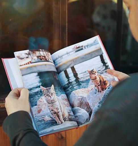 Фотокнига А4 вертикальная 112 страниц, фотоальбом