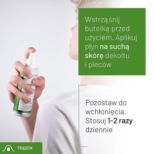 SYLVECO DERMO Oczyszczający Płyn na Skórę Dekoltu i Pleców na Trądzik 200ml