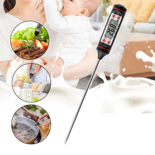 ЦИФРОВОЙ КУХОННЫЙ ТЕРМОМЕТР ДЛЯ МЯСА ВИНА ЗОНД LCD