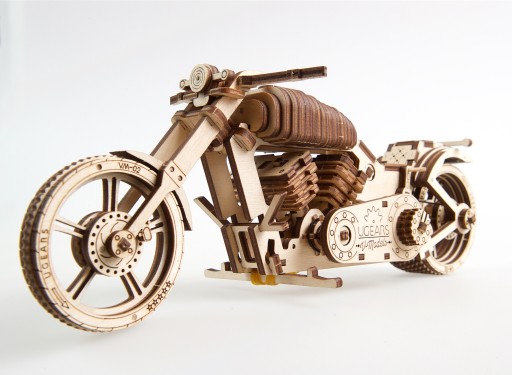 Мотоцикл ВМ-02 UGEARS, механическая модель!