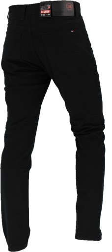 ЧЕРНЫЕ БРЮКИ ИЗ ХЛОПКА L32 Ш 37 ТАЛИЯ 96-99 см