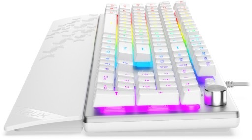 Krux Frost Silver RGB Gaming Keyboard