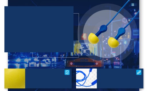 Беруши Ear Express с венами, 1 пара