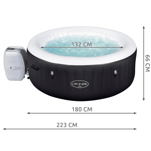 Dmuchane SPA Jacuzi 4 osobowe 180cm x 66cm 60001