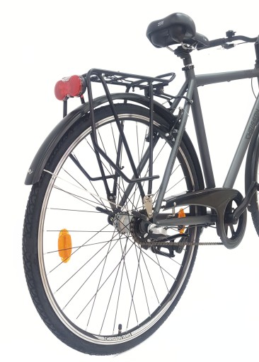 Мужской городской велосипед 28 Shimano Kontra Nexus 3 Подставка для освещения багажника