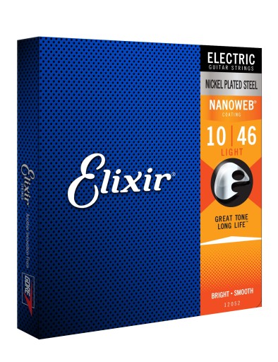 Струны Elixir NanoWeb 10-46 Light (12052)