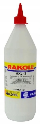 Клей для дерева RAKOLL GXL-3 0,5кг, водостойкость D3