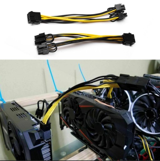 Разветвитель питания VGA PCI-E 6PIN 2x 8PIN