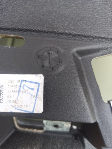 КОНСОЛЬ КОКПИТ ЧЕРНАЯ VOLVO S90 31366571 EU
